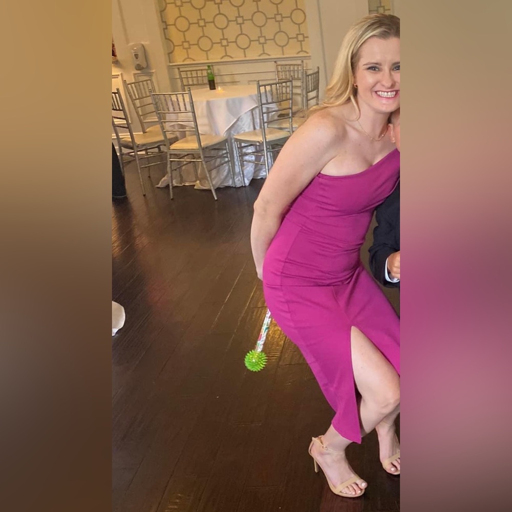 Lulus transcend time pink dress